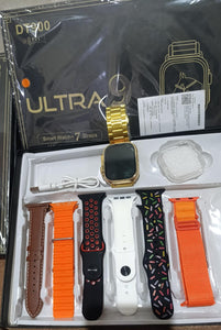 DT900 Ultra9 Smart Watch 7 in 1 (GOLD)